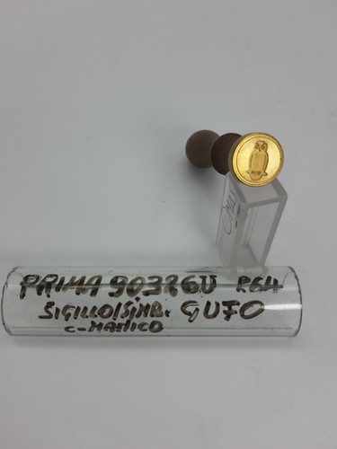 Owl symbol seal - -,