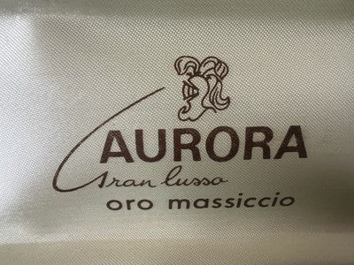 Aurora scatola penna oro - aurora,