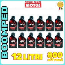 12 LITRI OLIO MOTUL 800 2T