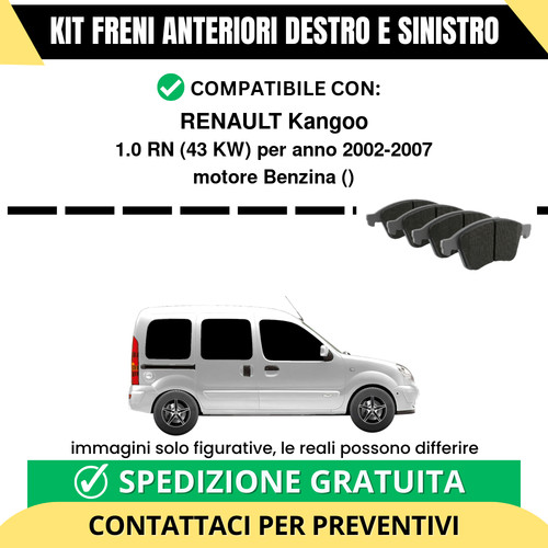 Pastiglie freno anteriori per - freno,