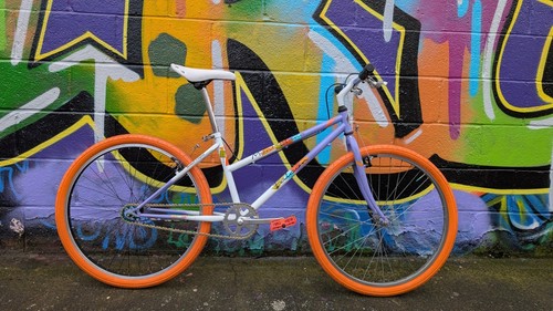 Bicicletta falcon mont blanc - bicicletta,