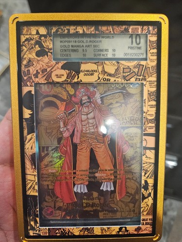 Gold roger manga bgs 10 - roger,