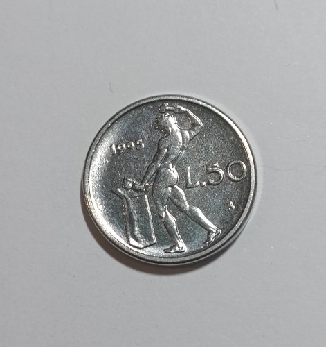 Italia lire 1995 rombo - 50, lire,