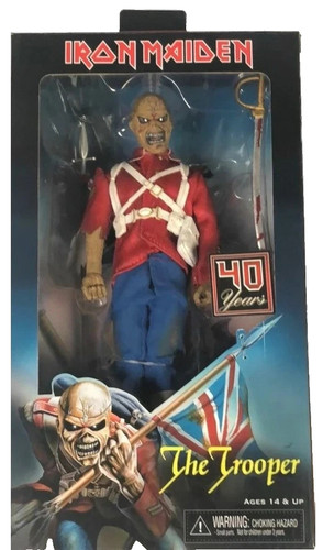Modellino iron maiden - maiden, 40th