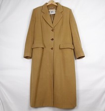 Cappotto Burberry beige in lana taglia 40 da donna