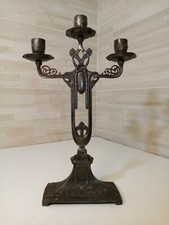 CANDELABRO IN PELTRO MORBIDO