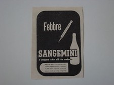advertising Pubblicità 1941 ACQUA SANGEMINI