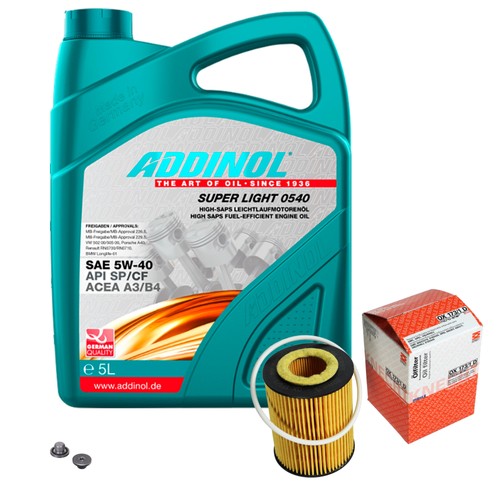 Mahle controllo set addinol - set, 5l