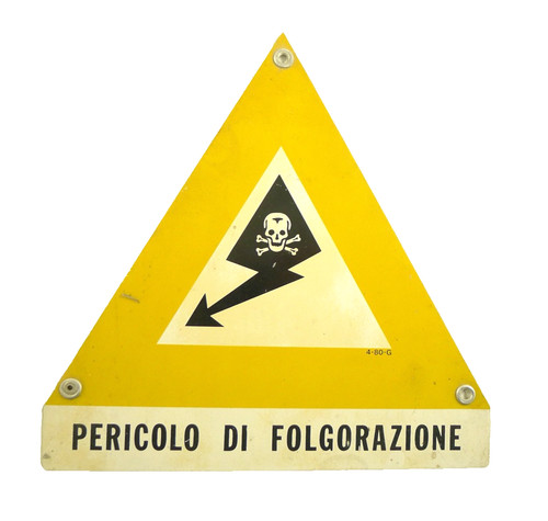 Vecchia insegna targa - vecchia,
