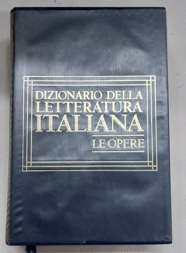 Dizionario della letteratura - della,