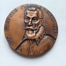 Medaglia In Bronzo Centenario