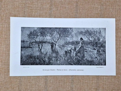 Terra fiore quadro - quadro, di