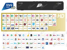 Decoder Tivusat HD con Tessera Scheda Tivùsat HDMI canali Rai Mediaset iZap S495