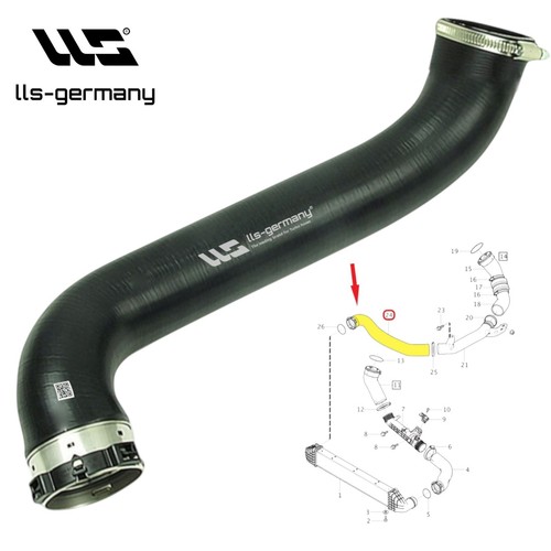 Tubo turbo intercooler - , per