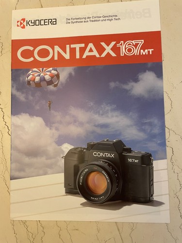 Contax 167 depliant - 167, mt