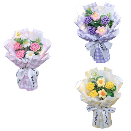Bouquet fiori all uncinetto - di,