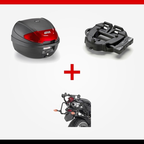 Kit givi e300n2b bauletto 30l - e300n2b,