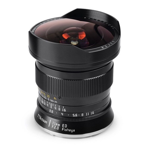 Ttartisan fisheye 11mm - 11mm, f/2.8