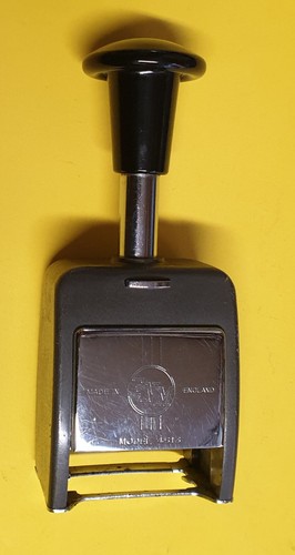 Timbro numeratore meccanico - timbro,