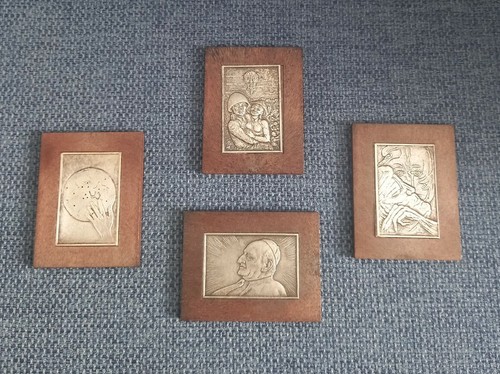 Vintage lotto placche lastra - lotto,