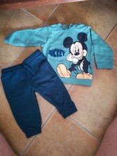 TUTA COMPLETINO AUTUNNO/PRIMAVERA - DISNEY, TOPOLINO , NEONATO 6 - 9 MESI 
