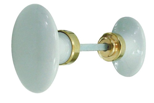 Doppio pomello ovale per - , porta