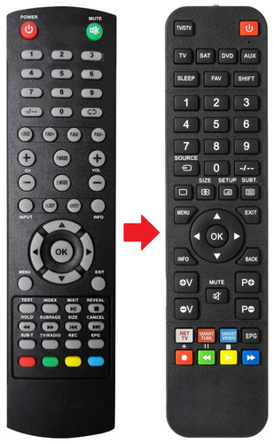 Telecomando adatto per qbell - telecomando,