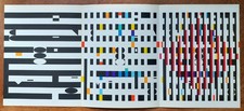 Yaacov AGAM Serigrafia originale "Progressione", 1971 / Stampa originale di Agam