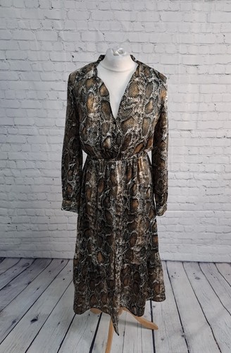 Abito midi zara stampa - abito,