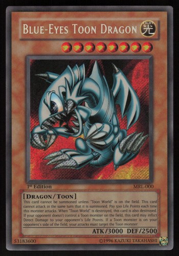 Blue eyes toon dragon mrl - blue-eyes, mrl-000