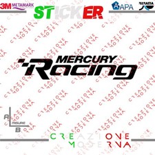 ADESIVO STICKER MERCURY RACING MISURE PERSONALIZZATE