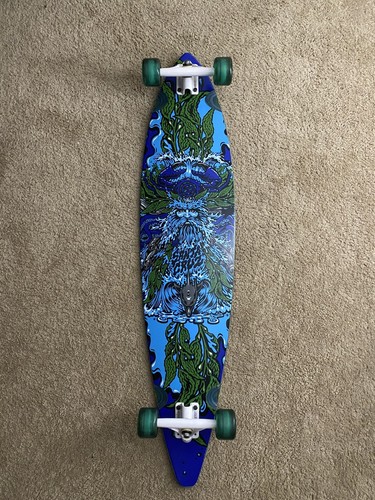 Santa cruz sea god skateboard - santa,