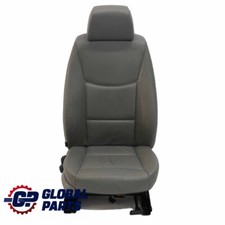 Sedile anteriore BMW E90 E91 Interno Destro Riscaldato Pelle Grigio Dakota