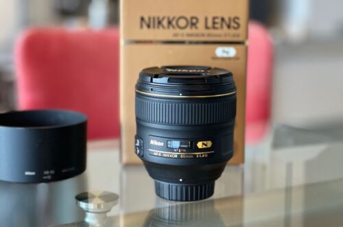 Nikon 4g af s nano - 85, af-s