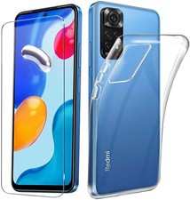 COVER PER XIAOMI REDMI NOTE 11S 11 4G + PELLICOLA VETRO TEMPERATO TRASPARENTE