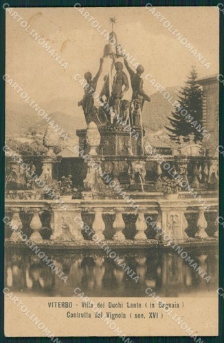 Viterbo bagnaia villa - villa, lante