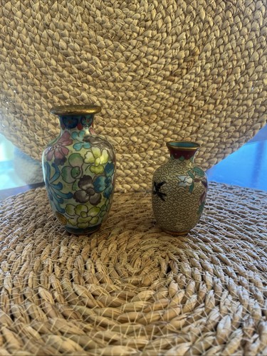 Vasetti cinesi cloisonne - cloisonne,