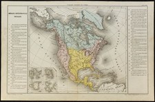 1860ca - America Nord Fisica -