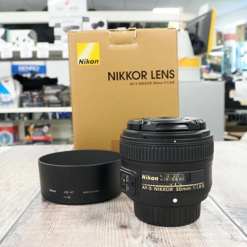 Nikon 50mm g usata - af-s, f1.8