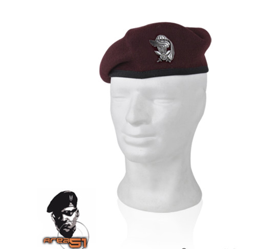 Basco militare con - basco,