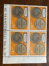 4francobolli 10lire san - san, marino