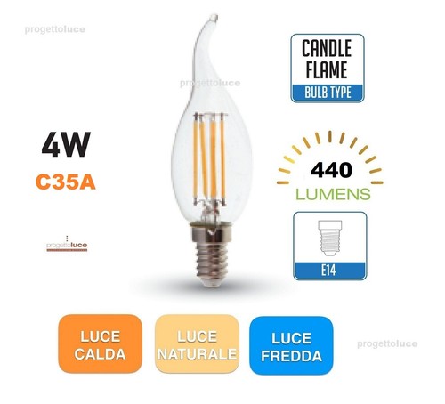 Lampadine led e14 - lampadine, 4w