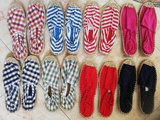 SCARPE MARE ESPADRILLAS CANVAS CORDA TELO COTONE SANDALI RAGAZZI UNISEX