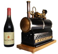 Grande motore a vapore vivo