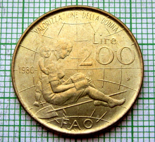 Italy 1980 200 lire - italy,