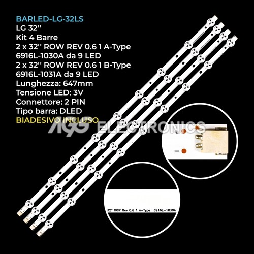 Kit barre 2b - barre, 2a