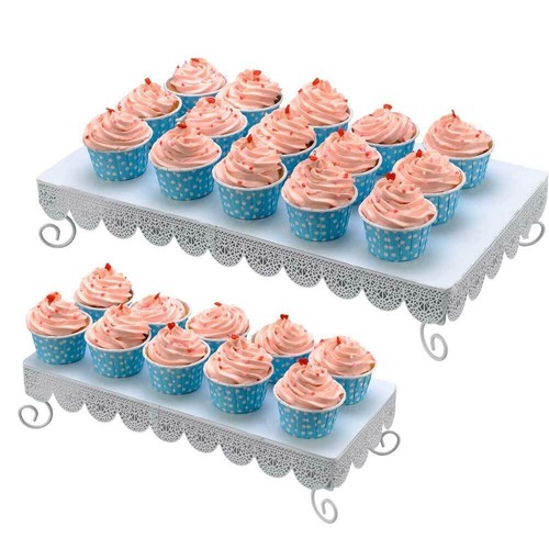 Set 2pz alzatina porta dolci - set,