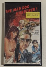 THE MAD DOG MURDERER ("La belva col mitra" Sergio Grieco 1977) - VHS ex noleggio
