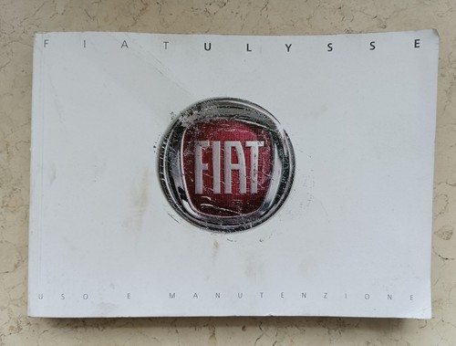 Fiat ulysse manuale - ulysse, uso
