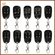 10x Telecomando radiocomando per cancello universale apricancello garage 433 MHz